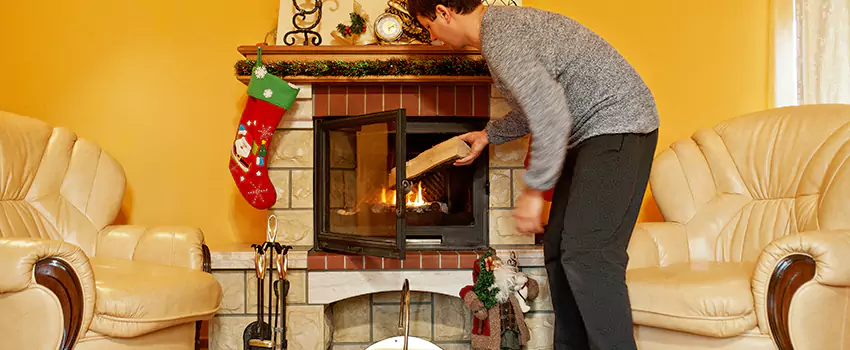 Gas to Wood-Burning Fireplace Conversion Services in La Porte, Texas