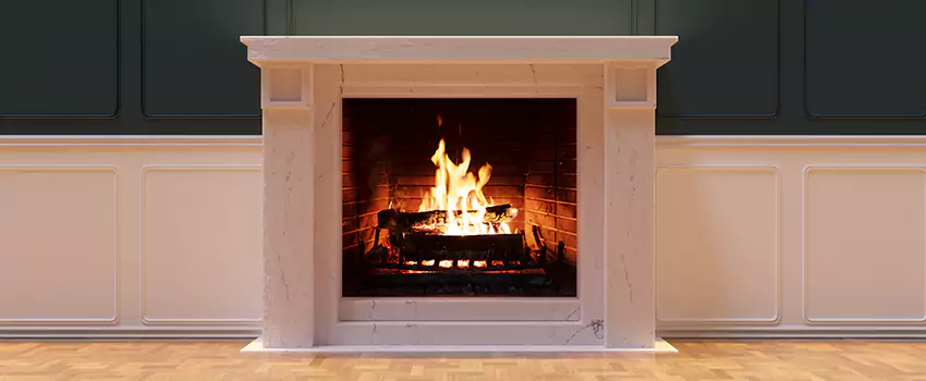 Open Flame Wood-Burning Fireplace Installation Services in La Porte, Texas