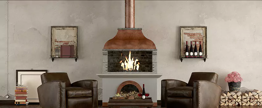 Thelin Hearth Products Providence Pellet Insert Fireplace Installation in La Porte, TX