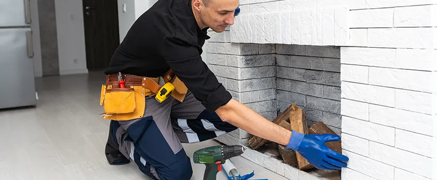 Fireplace Damaged Damper Frame Repair Services in La Porte, Texas